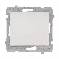 LÉPCSŐS KAPCSOLÓ HÁTTÉRVILÁGÍTÁSSAL  ŁP-3DS/M.BI SIGMA