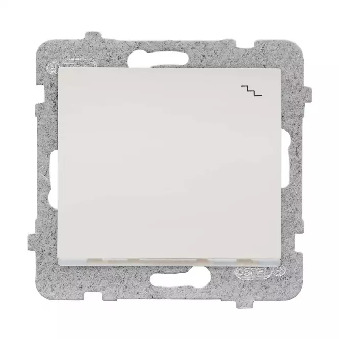 LÉPCSŐS KAPCSOLÓ HÁTTÉRVILÁGÍTÁSSAL  ŁP-3DS/M.BI SIGMA