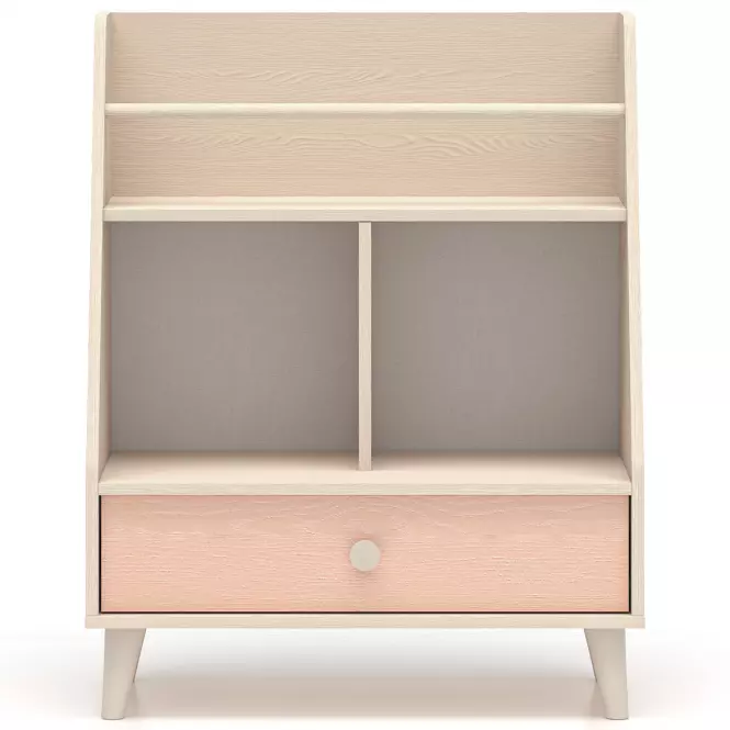 Regál Mevel 09 Sivatagi homok/Millenial Pink