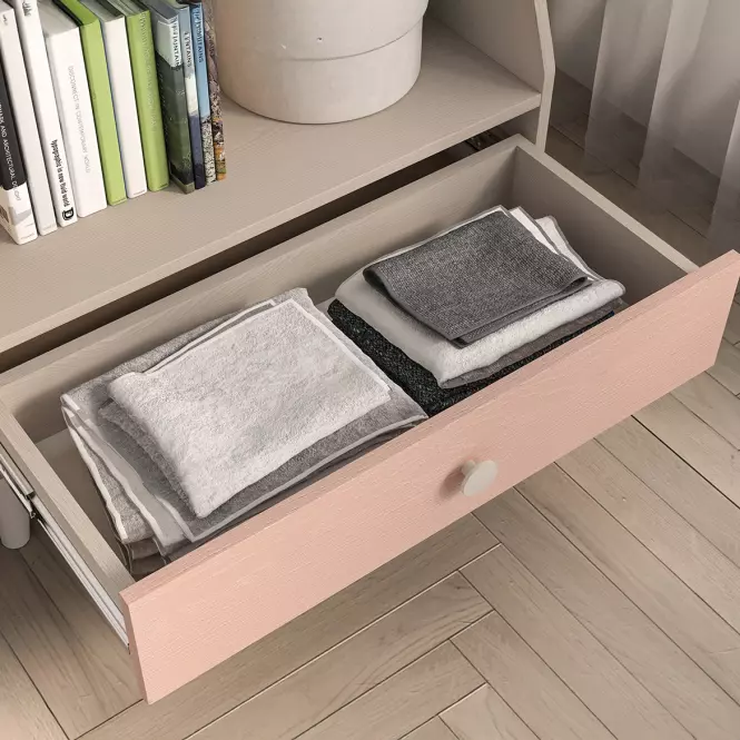 Regál Mevel 09 Sivatagi homok/Millenial Pink,8