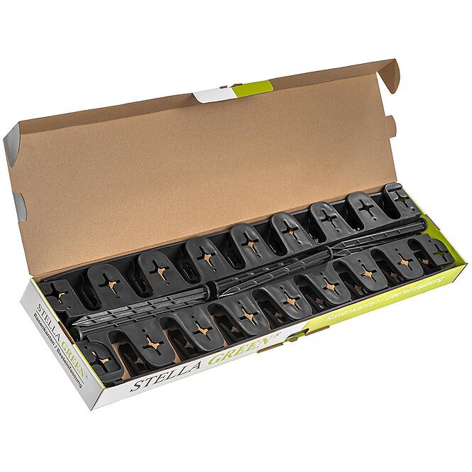Készlet 4 él + 12 horgony készlet SE45 BOX zöld