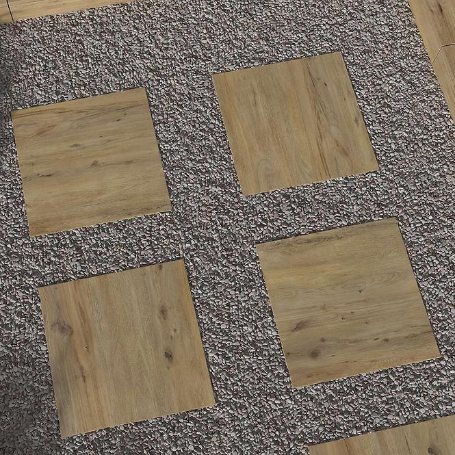Csempe Garden Wood Rustbrown 59.7/59.7 2.0,3