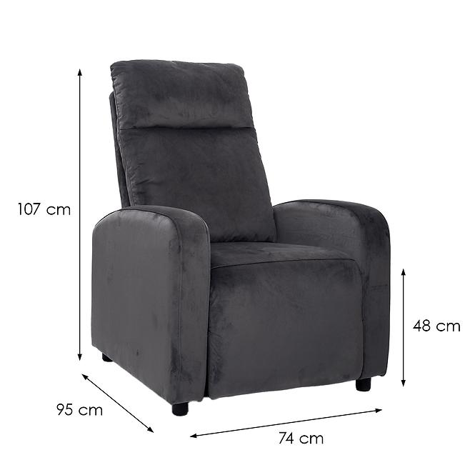 Fotel Aksel Recliner 9774 Bluvel 14