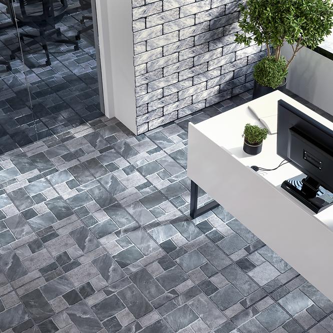 Csempe Stone Brick Grey 30/30