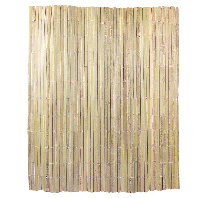 Bambusz szőnyeg osztott  1.5x5 m