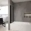 Kád üveglap Lagos mozgatható 70x140 black,5