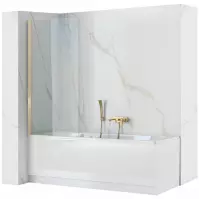 Kád üveglap Elegant 70x140 gold