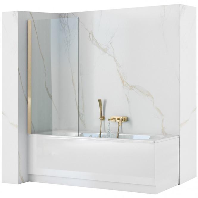 Kád üveglap Elegant 70x140 gold
