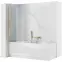 Kád üveglap Elegant 70x140 gold