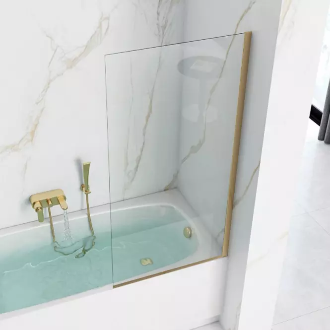 Kád üveglap Elegant 70x140 gold