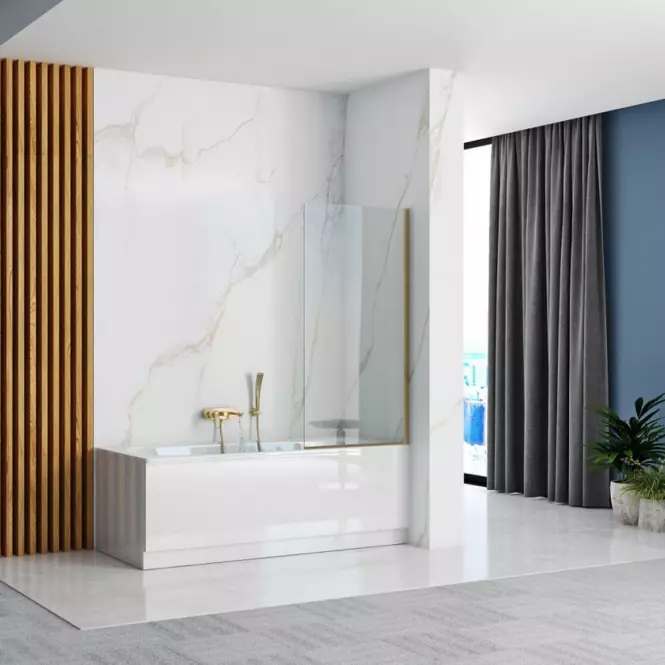 Kád üveglap Elegant 70x140 gold,4
