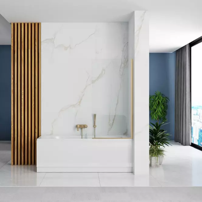 Kád üveglap Elegant 70x140 gold,5