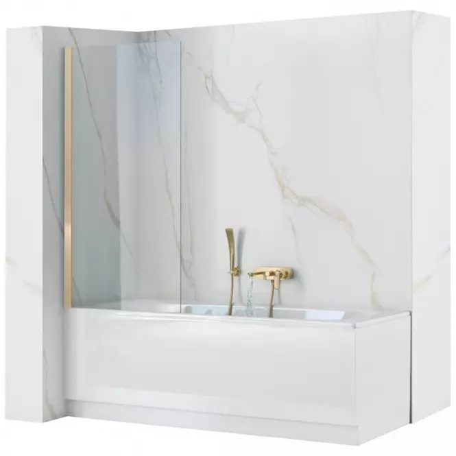 Kád üveglap Elegant 80x140 gold