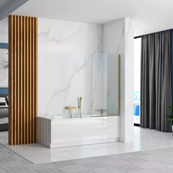 Kád üveglap Elegant 80x140 gold,4