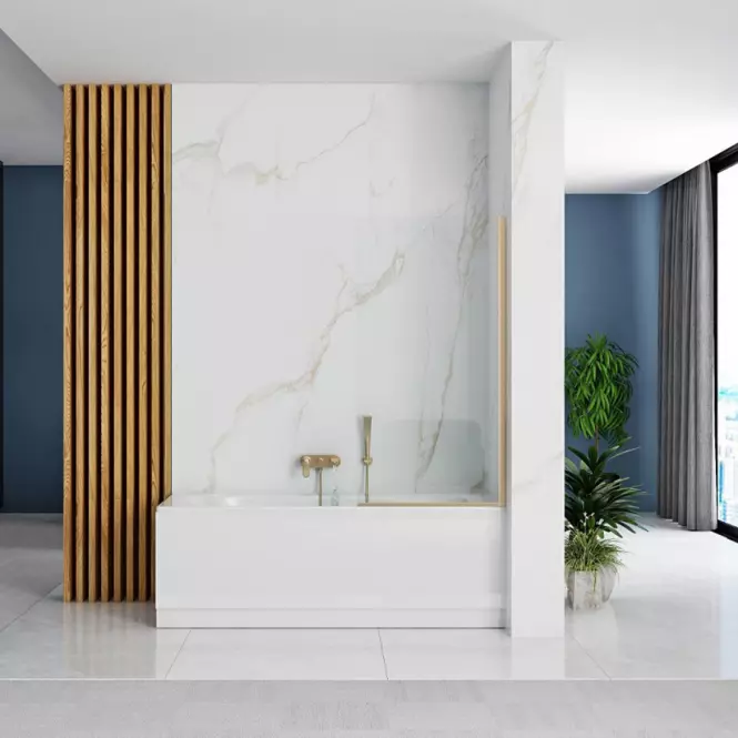 Kád üveglap Elegant 80x140 gold,5