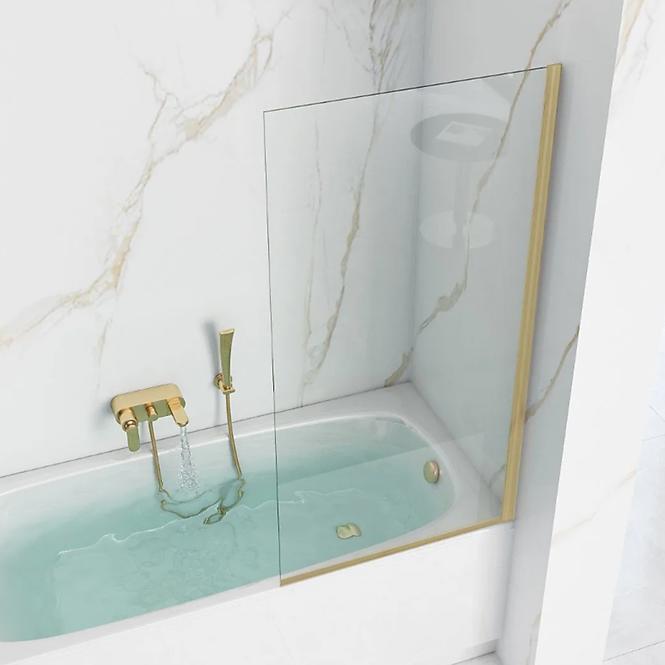 Kád üveglap Elegant 70x140 gold brush