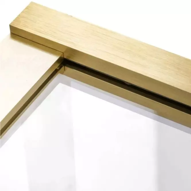 Kád üveglap Elegant 70x140 gold brush