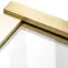 Kád üveglap Elegant 70x140 gold brush,6