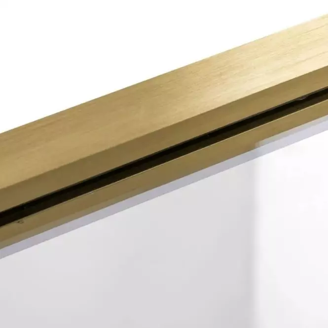 Kád üveglap Elegant 70x140 gold brush
