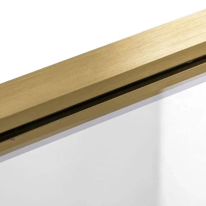 Kád üveglap Elegant 70x140 gold brush
