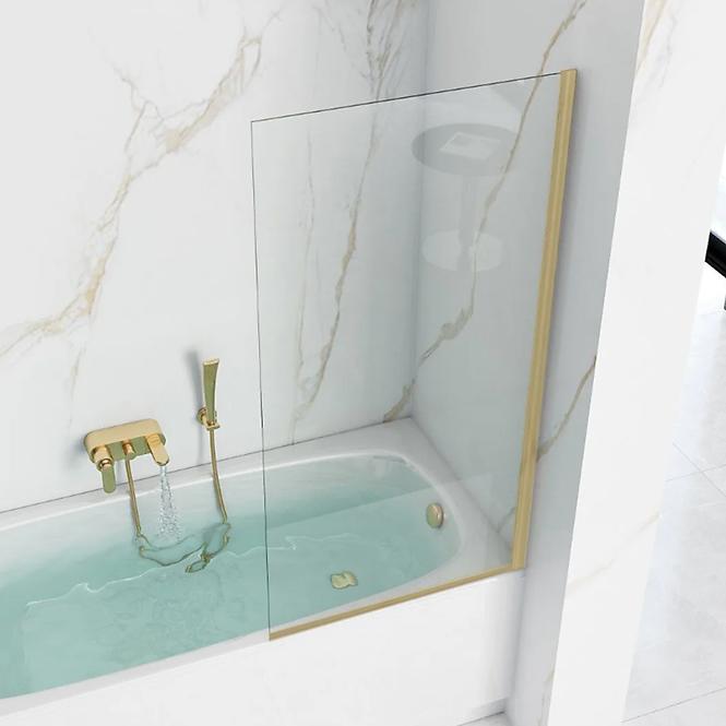 Kád üveglap Elegant 80x140 gold brush