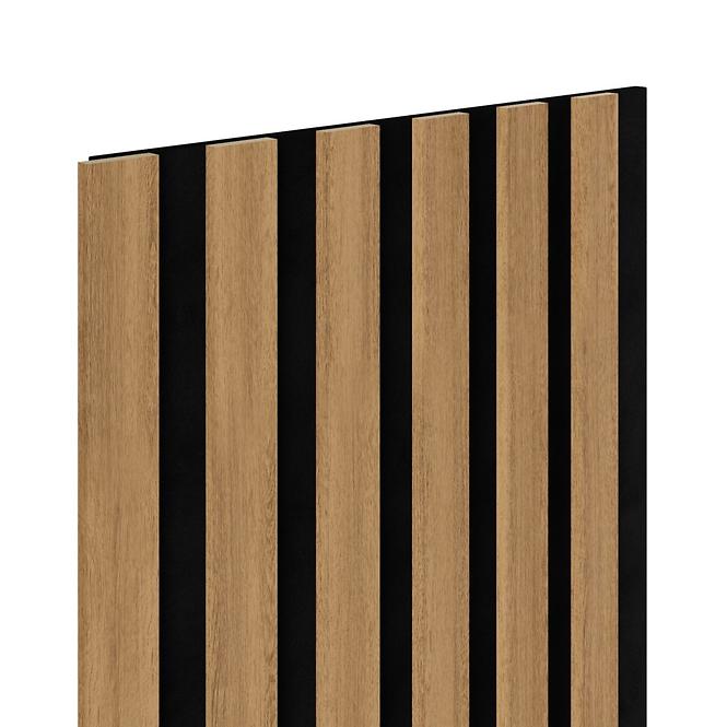 Akusztikus díszlécek lamel a filc Tolgy fényes 30x265cm,2