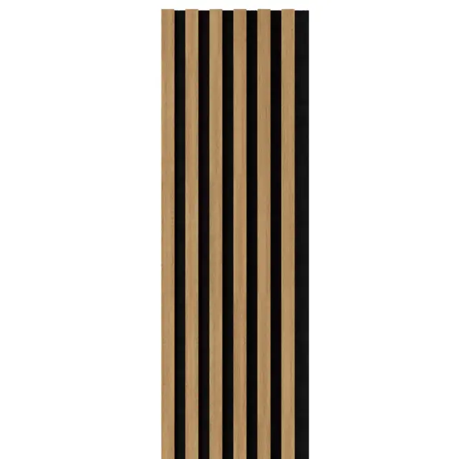 Akusztikus díszlécek lamel a filc Tolgy fényes 30x265cm