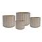 Virágcserép LT14602-4S 24x24x21 P252A bézs,2