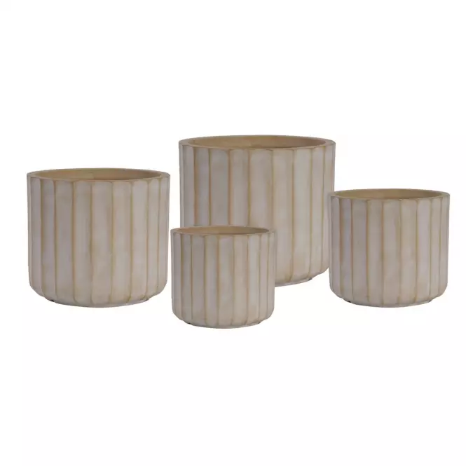 Virágcserép LT14602-4S 42x42x37,5 P252A bézs