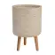 Virágcserép LT14862T-3S 24x24x35 P252A bézs