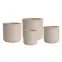 Virágcserép LT14862-4S 44x44x44 P252A bézs,2