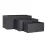 Virágcserép LT24683-3S 60x30x30 P190 fekete