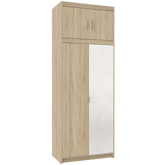 Szekrény Elena Sonoma 2d-1d 1 Tükör
