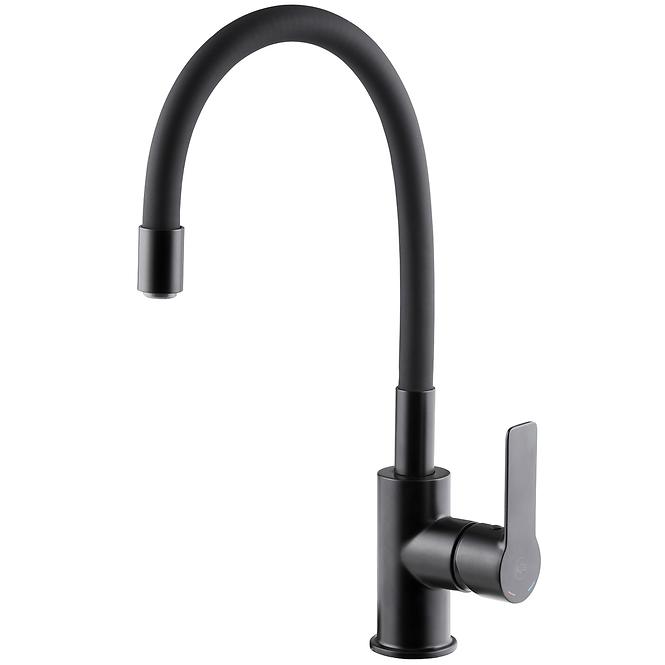 Csaptelep mosdókagylóhoz Rumba Black / Black