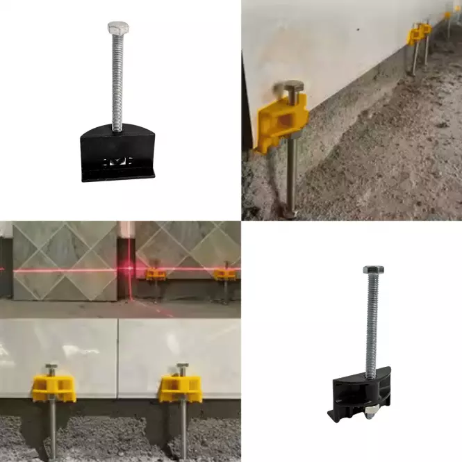 Állítható lábak csempe kiegyenlítéséhez 10 db
