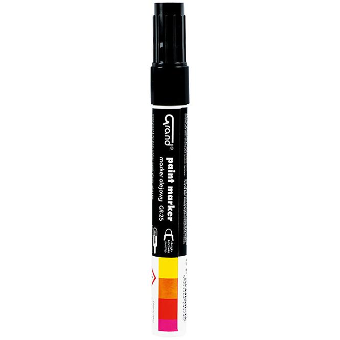 Építési olajos marker fekete,3