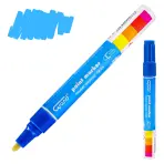 Építési olajos marker kék