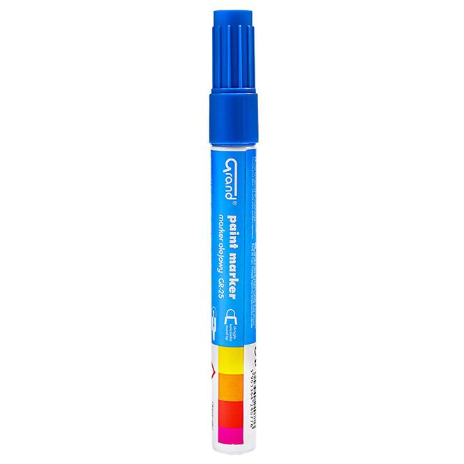Építési olajos marker kék,2