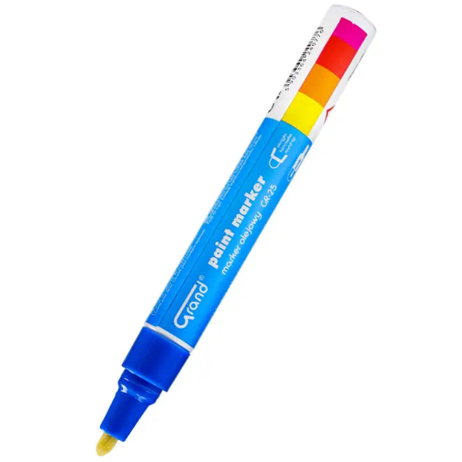 Építési olajos marker kék