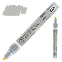 Építési olajos marker ezüst