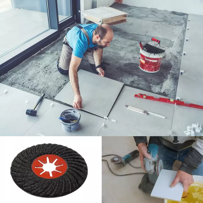Rostszálas csiszolókorong kőhöz 125 mm P60 FTF,4