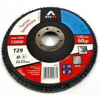 Lamellás csiszolókorong fémhez 125 mm P60