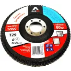 Lamellás csiszolókorong fémhez 125 mm P80