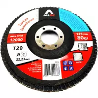 Lamellás csiszolókorong fémhez 125 mm P80