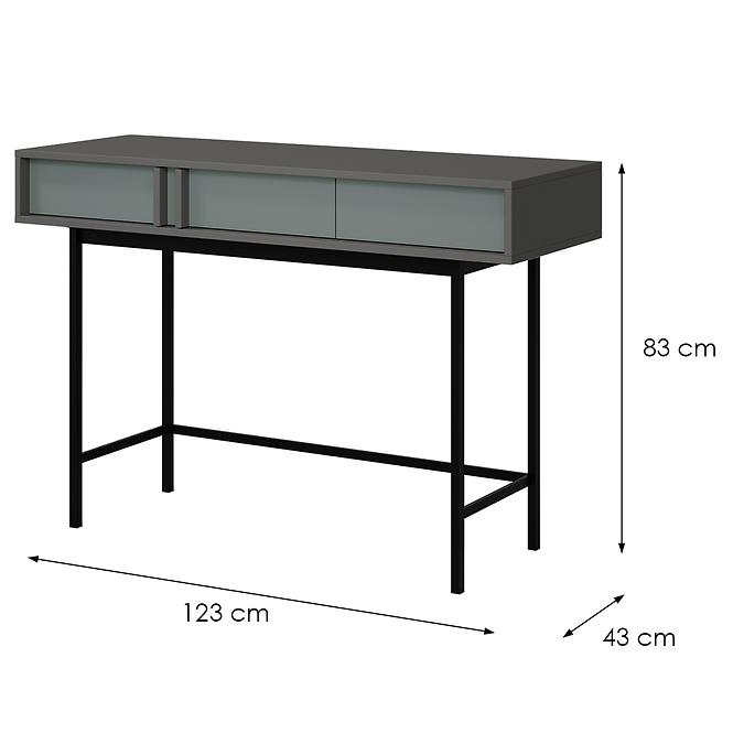 Íróasztal Alsy 11 Aloé/Antracit