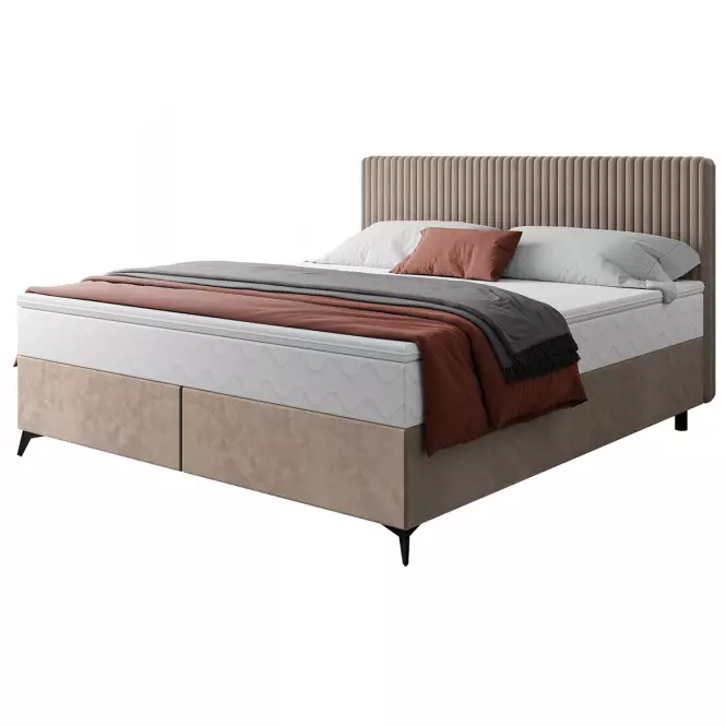Ágy Wave topperrel 140x200 Manila 21/Tilia 17