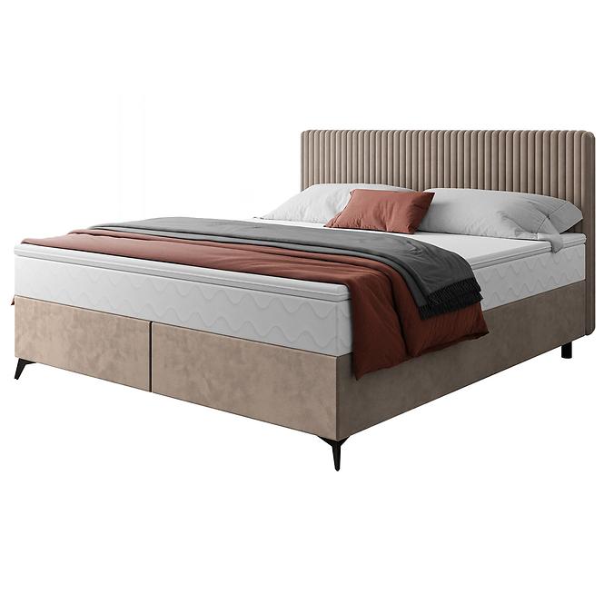 Ágy Wave topperrel 140x200 Manila 21/Tilia 17