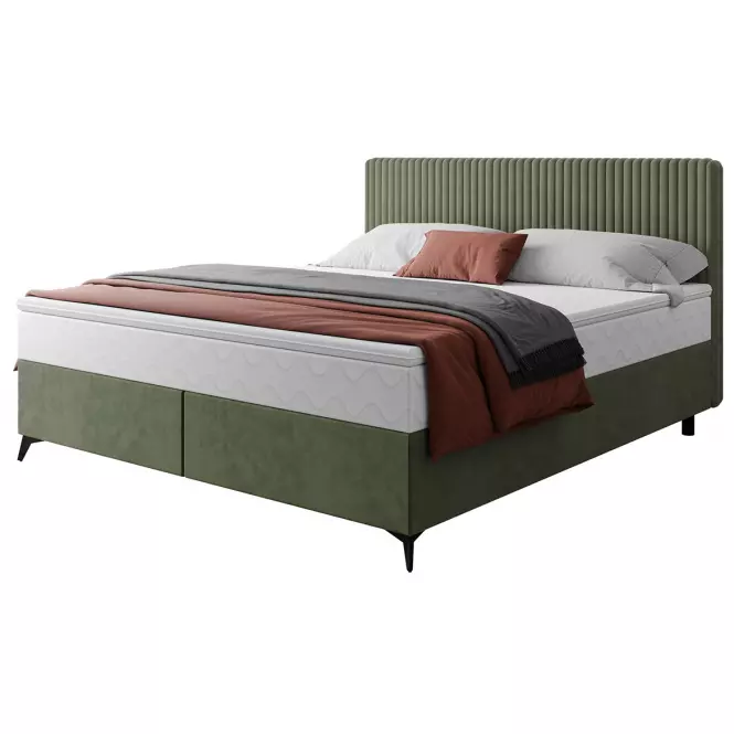 Ágy Wave topperrel 140x200 Manila 34/Tilia 37
