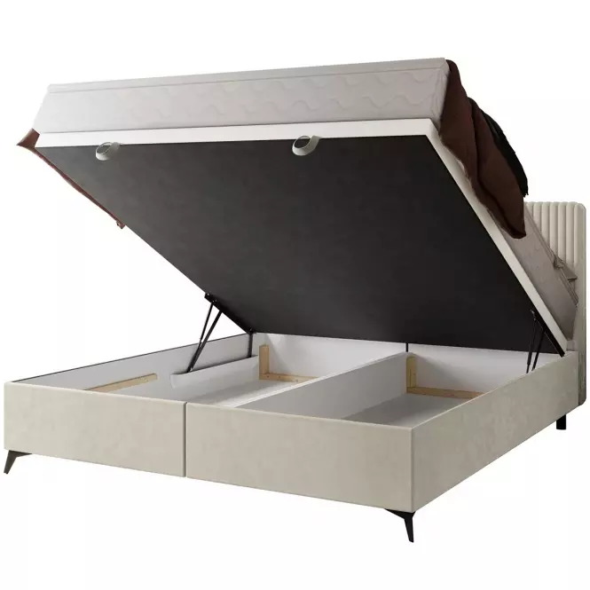 Ágy Wave topperrel 160x200 Manila 01/Tilia 03,2