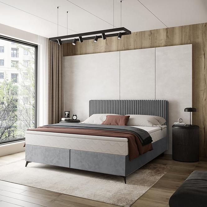 Ágy Wave topperrel 160x200 Manila 16/Tilia 90,4